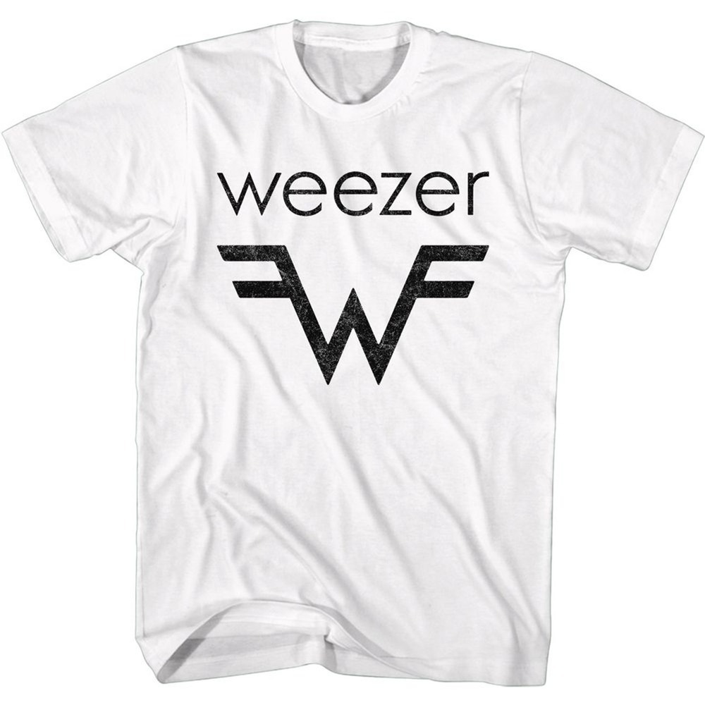 Weezer Weezer And W  White Adult Tshirt